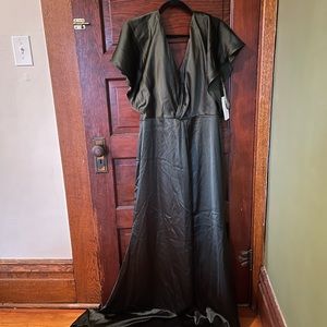 Olive Green Revelry Gown